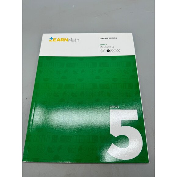 Zearn Math Grade 5 Teacher Edition Set Missions 1-6 & Assessments Key READ - Picture 10 of 16